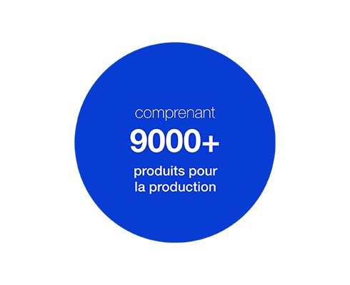 9,000+ Production Products