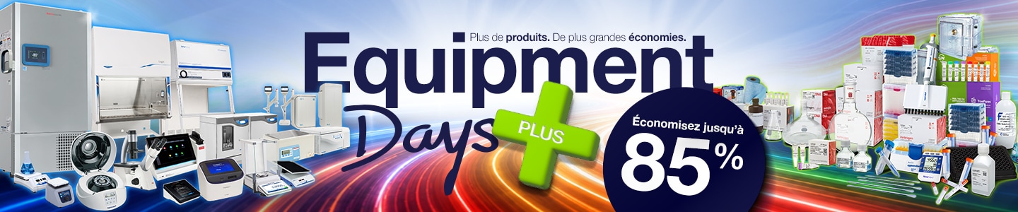 Get up to 85% off equipment, chemicals, consumables, and more during our Equipment Days+ sale.