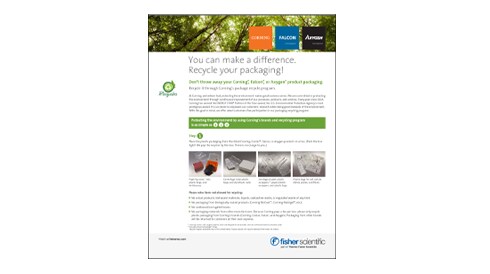 Corning Package Recycling Program Brochure