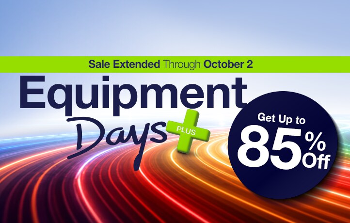 Shop our Equipment Days sale for more products and bigger savings.