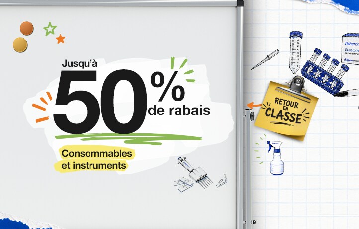 Consommables, instruments et plus encore
