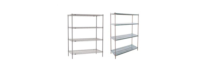 Metro stainless-steel shelving