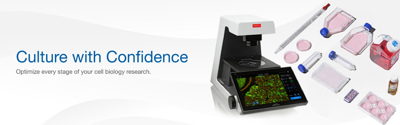 Culture with confidence and optimize your cell biology research with cell imaging equipment, plastics, and labeling kits. Culture with confidence and optimize your cell biology research with cell imaging equipment, plastics, and labeling kits.