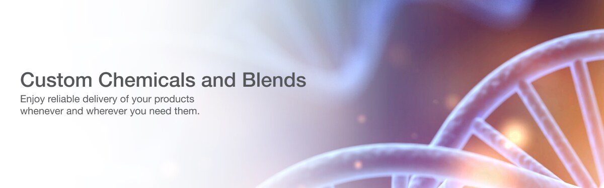 Enjoy reliable delivery of your custom chemicals and blends whenever and wherever you need them. Enjoy reliable delivery of your custom chemicals and blends whenever and wherever you need them.